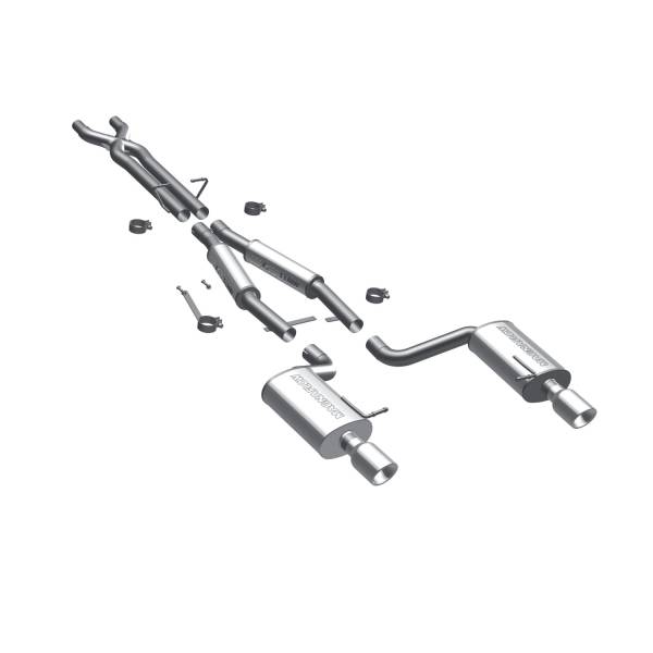 MagnaFlow Exhaust Products - MagnaFlow Exhaust Products Sport Series Stainless Cat-Back System 16586 - Image 1