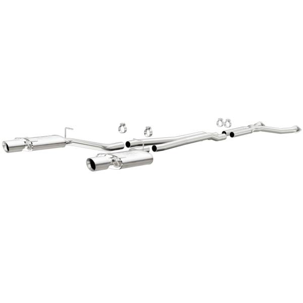 MagnaFlow Exhaust Products - MagnaFlow Exhaust Products Street Series Stainless Cat-Back System 16636 - Image 1