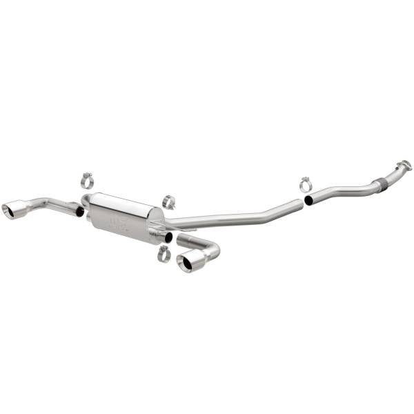 MagnaFlow Exhaust Products - MagnaFlow Exhaust Products Street Series Stainless Cat-Back System 16645 - Image 1