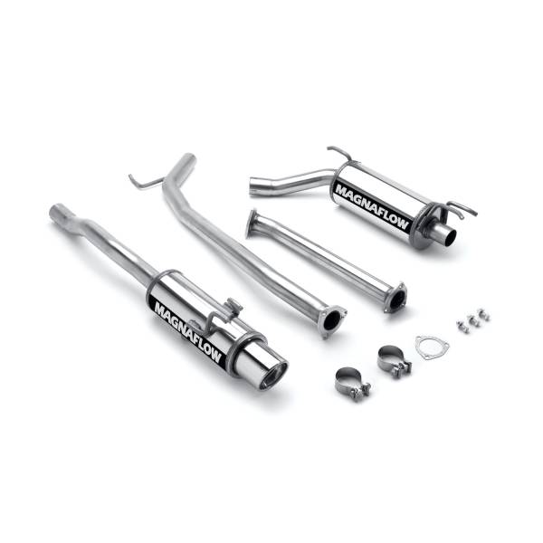 MagnaFlow Exhaust Products - MagnaFlow Exhaust Products Street Series Stainless Cat-Back System 16687 - Image 1