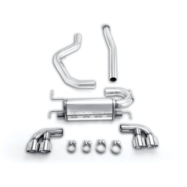 MagnaFlow Exhaust Products - MagnaFlow Exhaust Products Street Series Stainless Cat-Back System 16824 - Image 1