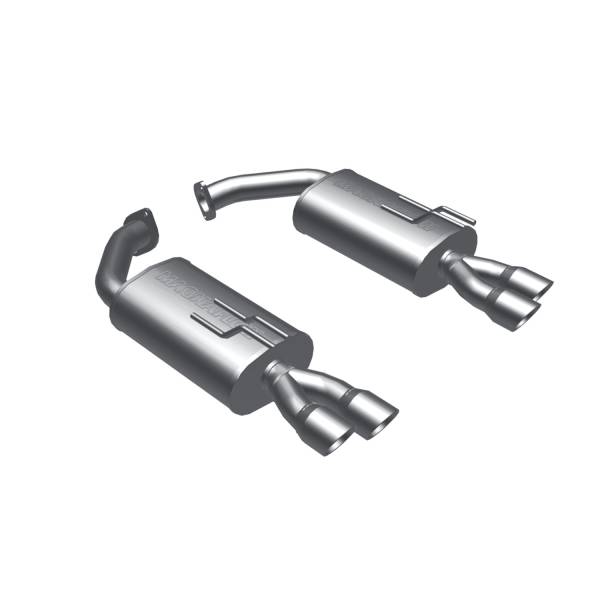 MagnaFlow Exhaust Products - MagnaFlow Exhaust Products Street Series Stainless Axle-Back System 16883 - Image 1