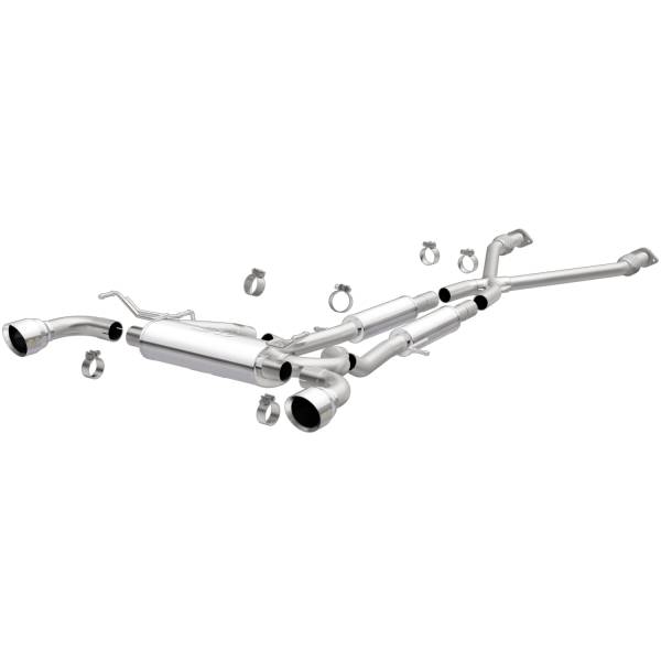 MagnaFlow Exhaust Products - MagnaFlow Exhaust Products Street Series Stainless Cat-Back System 19135 - Image 1