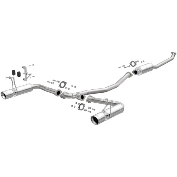 MagnaFlow Exhaust Products - MagnaFlow Exhaust Products Street Series Stainless Cat-Back System 19313 - Image 1