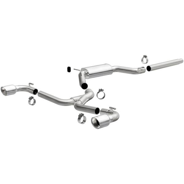 MagnaFlow Exhaust Products - MagnaFlow Exhaust Products Touring Series Stainless Cat-Back System 19435 - Image 1