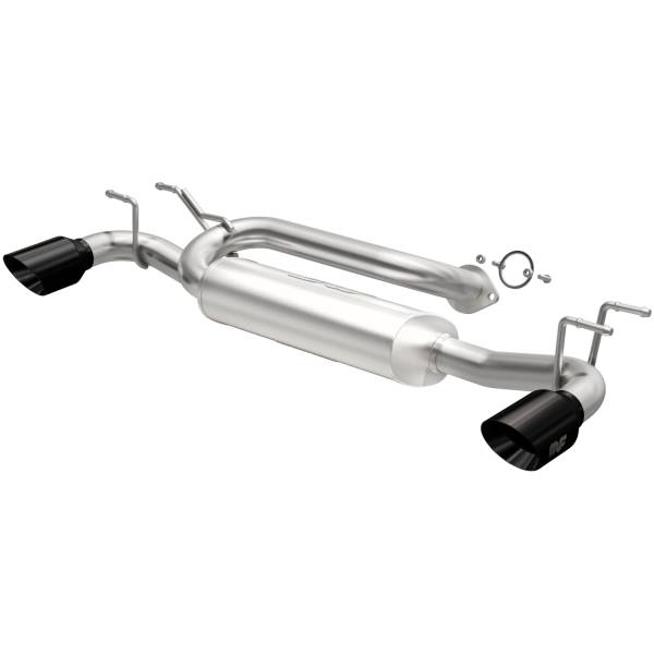 MagnaFlow Exhaust Products - MagnaFlow Exhaust Products Street Series Black Chrome Axle-Back System 19459 - Image 1