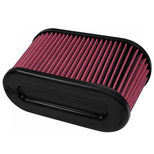 S&B - S&B Air Filter For Intake Kits 75-5107 Oiled Cotton Cleanable Red - KF-1065 - Image 1