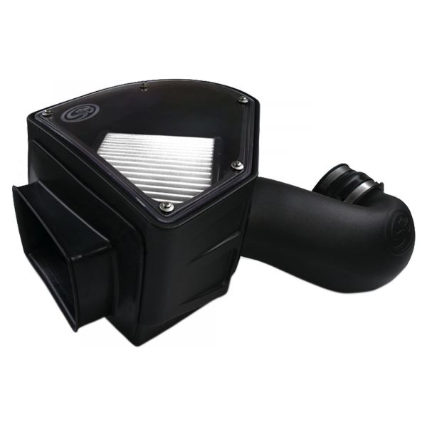 S&B - S&B Cold Air Intake For 94-02 Dodge Ram 2500 3500 5.9L Cummins Dry Extendable White - 75-5090D - Image 1