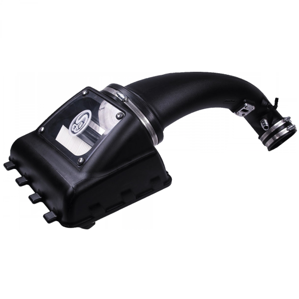 S&B - S&B Cold Air Intake For 11-14 Ford F150 V8-5.0L Dry Dry Extendable White - 75-5076D - Image 1