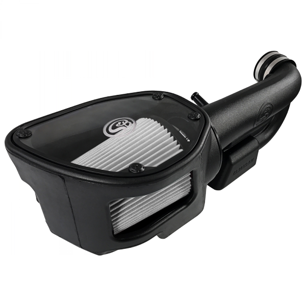 S&B - S&B Cold Air Intake For 12-18 Jeep Wrangler JK V6-3.6L Dry Dry Extendable White - 75-5060D - Image 1