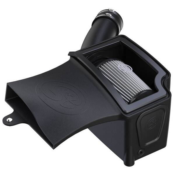 S&B - S&B Cold Air Intake For 94-97 Ford F250 F350 V8-7.3L Powerstroke Dry Extendable White - 75-5131D - Image 1