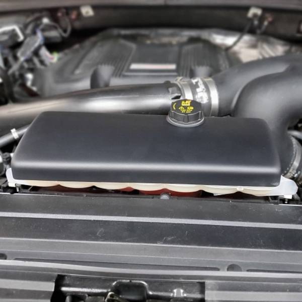 S&B - S&B JLT Coolant Tank Cover Textured Black 2015-2020 F-150/Raptor - JLTCTC-F150-15 - Image 1
