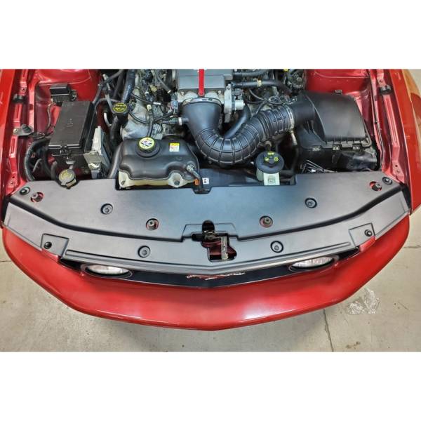 S&B - S&B JLT Full Length Radiator Support Cover Textured Black 2005-09 Mustang GT/V6 - JLTRSC-FM0509-2 - Image 1