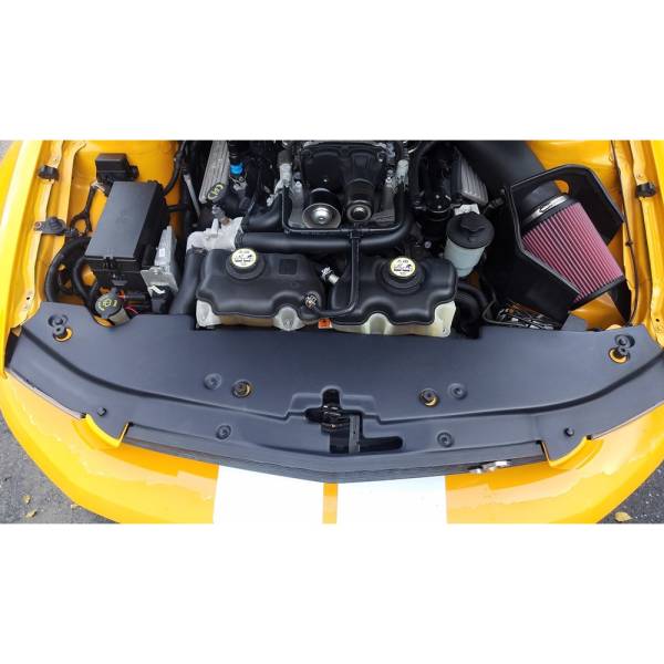 S&B - S&B JLT Full Length Radiator Support Cover Textured Black 2007-09 GT500 - JLTRSC-GT500-07-2 - Image 1