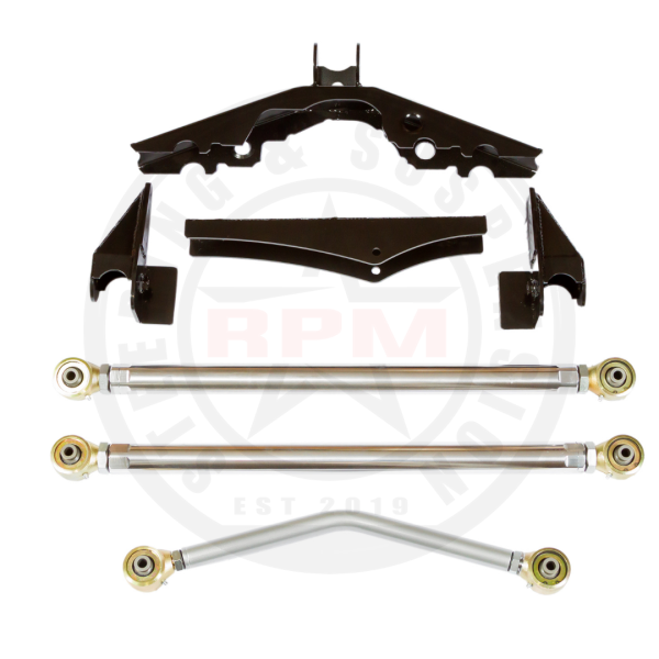 RPM Steering - RPM Steering Jeep Wrangler JK/JKU High Clearance 3 Link Rear Long Arm Upgrade Stock 2.5 Upgrade - RPM-3026L2 - Image 1