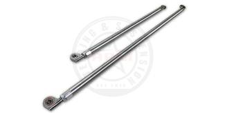 RPM Steering - RPM Steering Jeep Wrangler TJ/LJ 1 Ton Aluminum Tie Rod and Drag Link Heim Steering Kit No Clamp - RPM-1013 - Image 1