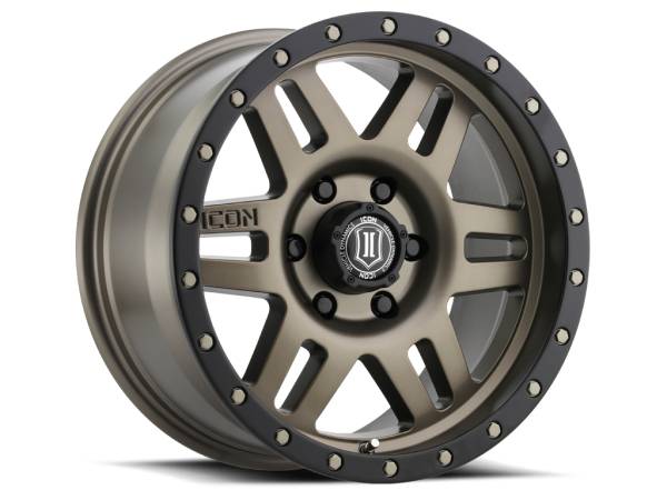 ICON Alloys - ICON ALLOYSS SIX SPEED BRONZE - 17 X 8.5 / 5 X 150 / 25MM / 5.75" BS - 1417855557BR - Image 1