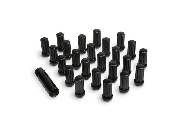 ICON Alloys - ICON ALLOYS LUG NUT KIT BLACK - 14 X 1.5 / 24 COUNT W/ KEY - 89141524B - Image 1