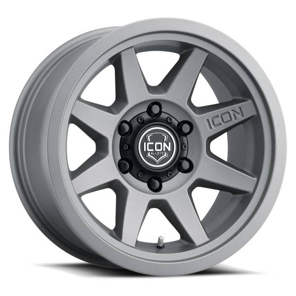 ICON Alloys - ICON ALLOYS REBOUND SLX CHARCOAL - 17 X 8.5 / 6 X 5.5 / 0MM / 4.75" BS - 1917858347CH - Image 1