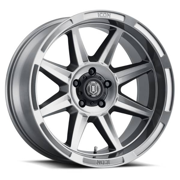 ICON Alloys - ICON ALLOYS BANDIT GUN MTL - 20x10 / 6x135 / -24MM / 4.5" BS - 6020106345GM - Image 1