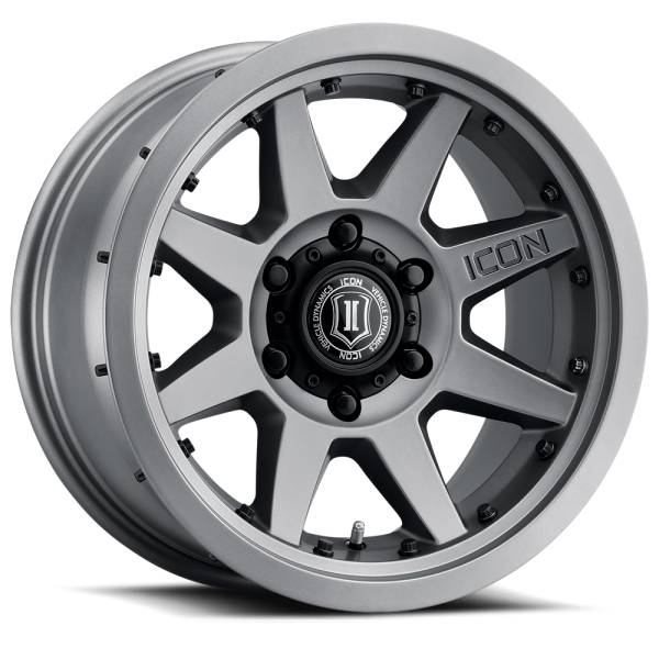 ICON Alloys - ICON ALLOYS REBOUND PRO TITANIUM - 17 X 8.5 / 6X135 / 6MM / 5" BS - 21817856350TT - Image 1