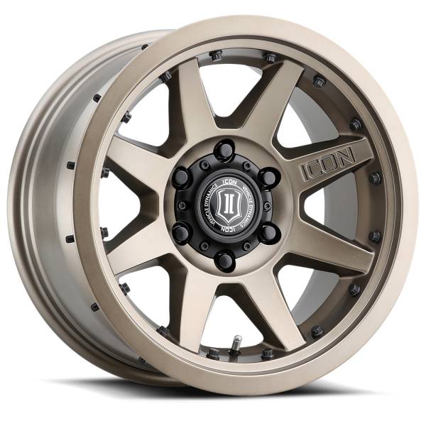 ICON Alloys - ICON ALLOYS REBOUND PRO BRONZE -17 X 8.5 / 5X4.5 / 0MM / 4.75" BS - 21817856547BR - Image 1