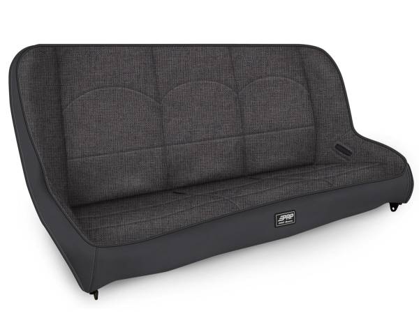 PRP Seats - PRP Jeep CJ7/YJ Low Back Rear Bench - Grey - A3610-36-54 - Image 1