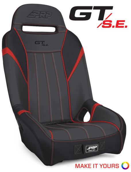 PRP Seats - PRP Polaris RZR PRO XP/PRO R/Turbo R GT/S.E. 1 In. Extra Wide Suspension Seat - A5709-PORXP - Image 1