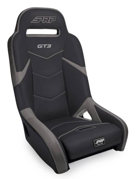 PRP Seats - PRP Polaris RZR PRO XP/PRO R/Turbo R GT3 Suspension Seat- Black/Gray - A7301-PORXP-203 - Image 1