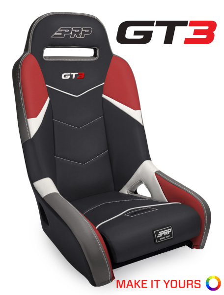PRP Seats - PRP Polaris RZR PRO XP/PRO R/Turbo R GT3. 1 In. Extra Wide Suspension Seat - A7309-PORXP - Image 1