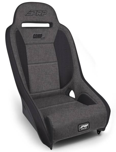 PRP Seats - PRP Comp Elite Suspension Seat - All Grey/Black - A8301-54 - Image 1