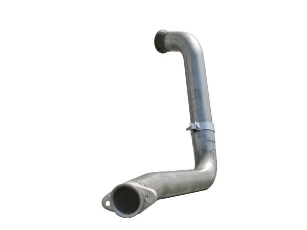 aFe Power - aFe Power LARGE Bore-HD 3-1/2 IN 409 Stainless Steel Down Pipe Ford Diesel Trucks 03-07 V8-6.0L (td) - 49-43012 - Image 1