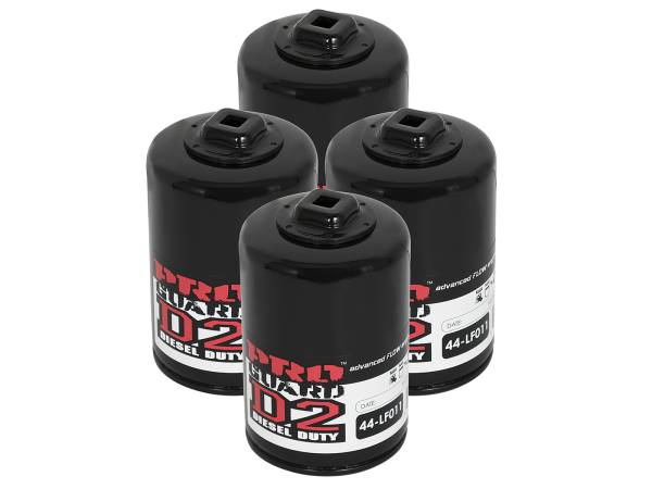 aFe Power - aFe Power Pro GUARD D2 Oil Filter (4 Pack) - 44-LF011-MB - Image 1