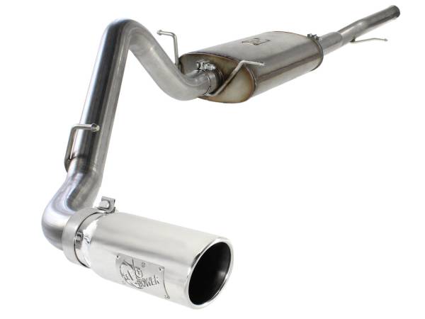 aFe Power - aFe Power MACH Force-Xp 3 IN 409 Stainless Steel Cat-Back Exhaust System w/Polished Tip - 49-44038-P - Image 1