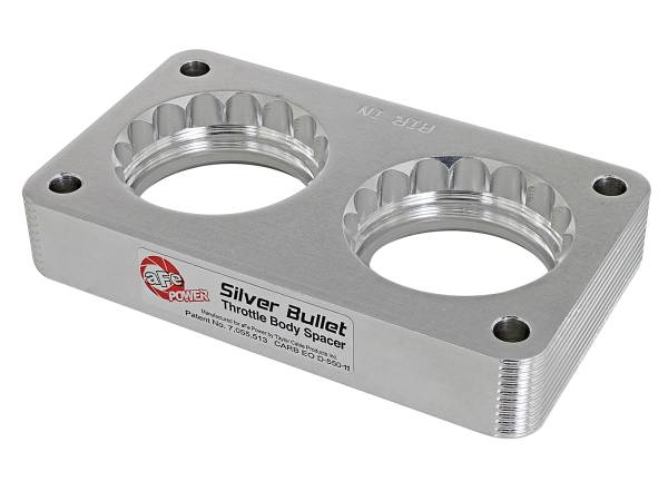 aFe Power - aFe Power Silver Bullet Throttle Body Spacer Kit Ford Trucks 99-04 V10-6.8L - 46-33005 - Image 1