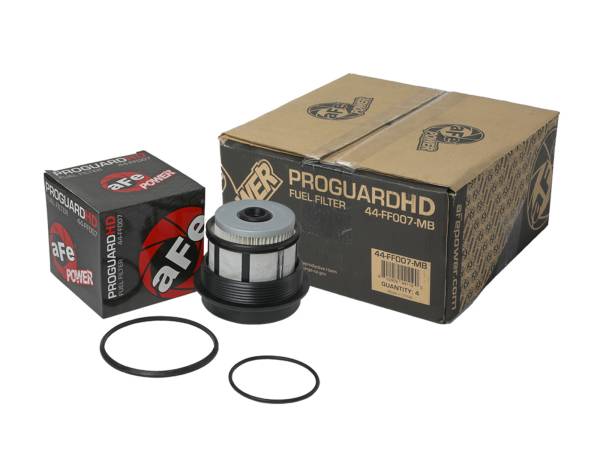 aFe Power - aFe Power Pro GUARD HD Fuel Filter (4 Pack) - 44-FF007-MB - Image 1