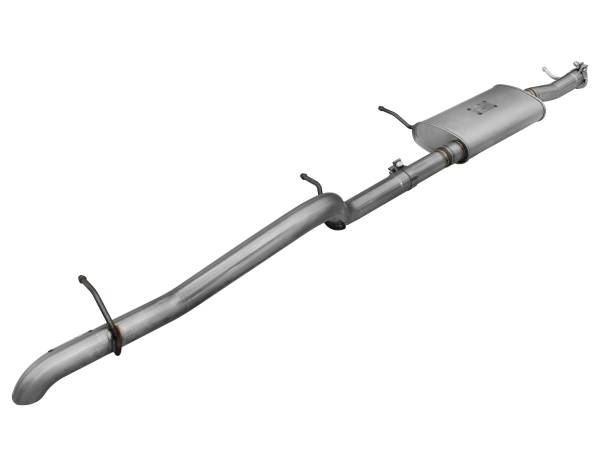 aFe Power - aFe Power Scorpion 2-1/2 IN Aluminized Steel Cat-Back Hi-Tuck Exhaust System Jeep Wrangler (JK) 07-18 V6-3.6L/3.8L - 49-08040 - Image 1