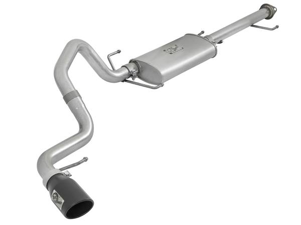 aFe Power - aFe Power Scorpion 2-1/2 IN Aluminized Steel Cat-Back Exhaust System w/ Black Tip Toyota FJ Cruiser 07-18 V6-4.0L - 49-06039-B - Image 1