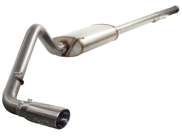 aFe Power - aFe Power MACH Force-Xp 3 IN 409 Stainless Steel Cat-Back Exhaust System w/Polished Tip GM Silverado/Sierra 09-13 V6-4.3L/V8-4.8L/5.3L - 49-44016-P - Image 1