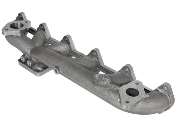 aFe Power - aFe Power BladeRunner Ported Ductile Iron Exhaust Manifold Dodge Diesel Trucks 07.5-18 L6-6.7L (td) - 46-40054 - Image 1