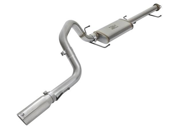 aFe Power - aFe Power MACH Force-Xp 3 IN 409 Stainless Cat-Back Exhaust System w/ Polished Tip Toyota FJ Cruiser 07-18 V6-4.0L - 49-46028-P - Image 1