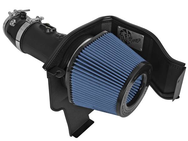 aFe Power - aFe Power Magnum FORCE Stage-2 Cold Air Intake System w/ Pro 5R Filter Dodge Challenger/Charger SRT Hellcat 15-16 V8-6.2L (sc) HEMI - 54-12802 - Image 1