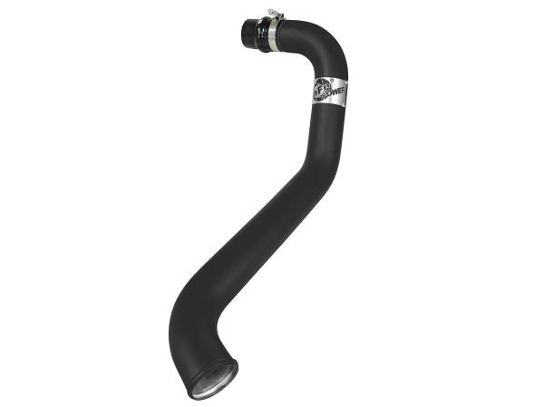 aFe Power - aFe Power BladeRunner 3 IN Aluminum Hot Charge Pipe Black GM Diesel Trucks 01-04 V8-6.6L (td) LB7 - 46-20046 - Image 1