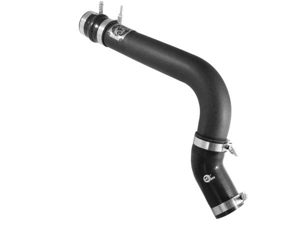 aFe Power - aFe Power BladeRunner 3 IN Aluminum Hot Charge Pipe Black Dodge RAM Diesel Trucks 13-18 L6-6.7L (td) - 46-20138-B - Image 1