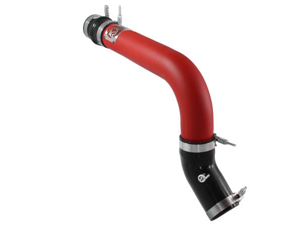 aFe Power - aFe Power BladeRunner 3 IN Aluminum Hot Charge Pipe Red Dodge RAM Diesel Trucks 13-18 L6-6.7L (td) - 46-20138-R - Image 1