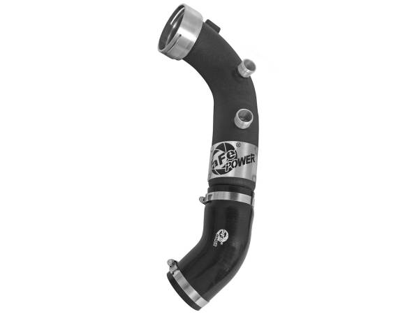 aFe Power - aFe Power BladeRunner 3 IN Aluminum Cold Charge Pipe Black BMW 335i (E90/92/93) 07-10 L6-3.0L (t) N54 - 46-20159-B - Image 1