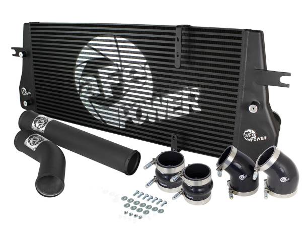 aFe Power - aFe Power BladeRunner Street Series Intercooler Kit w/ Tubes Black Dodge Diesel Trucks 94-02 L6-5.9L (td) - 46-21062-B - Image 1