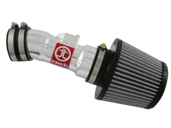 aFe Power - aFe Power Takeda Stage-2 Cold Air Intake System w/ Pro DRY S Filter Polished Mazda 3 04-09 L4-2.0L/2.3L - TR-4101P - Image 1