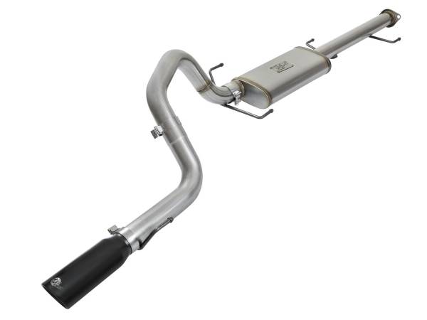 aFe Power - aFe Power MACH Force-Xp 3 IN 409 Stainless Cat-Back Exhaust System w/ Black Tip Toyota FJ Cruiser 07-18 V6-4.0L - 49-46028-B - Image 1