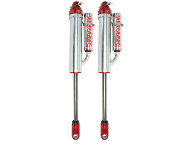 aFe Power - aFe Power Sway-A-Way 2.5 Rear Shock Kit w/ Piggyback Reservoir for 6 IN Lift Jeep Wrangler (JK) 07-18 V6-3.6L/3.8L - 402-0056-11 - Image 1